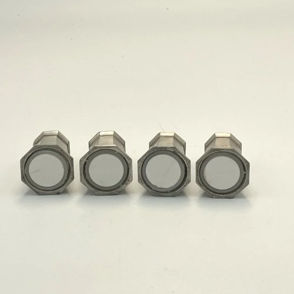Vintage Gorham Pewter Salt & Pepper Shakers Set of 4 American Primitive Retro‎